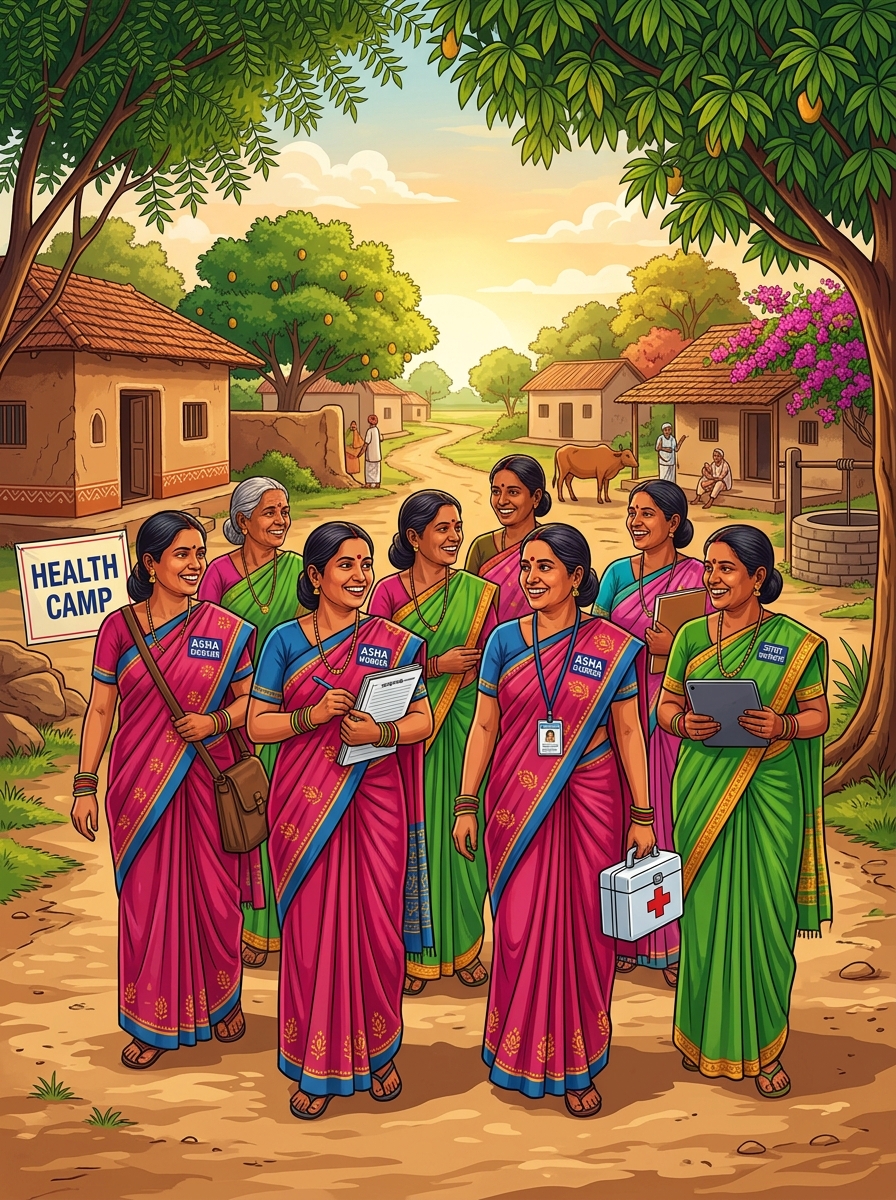 Sathee Foundation Community Health Workers - ASHA Team